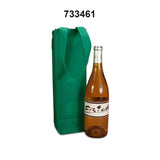 Non-Woven Reusable Wine Carry Bag Durable 7" x 7" x 14"