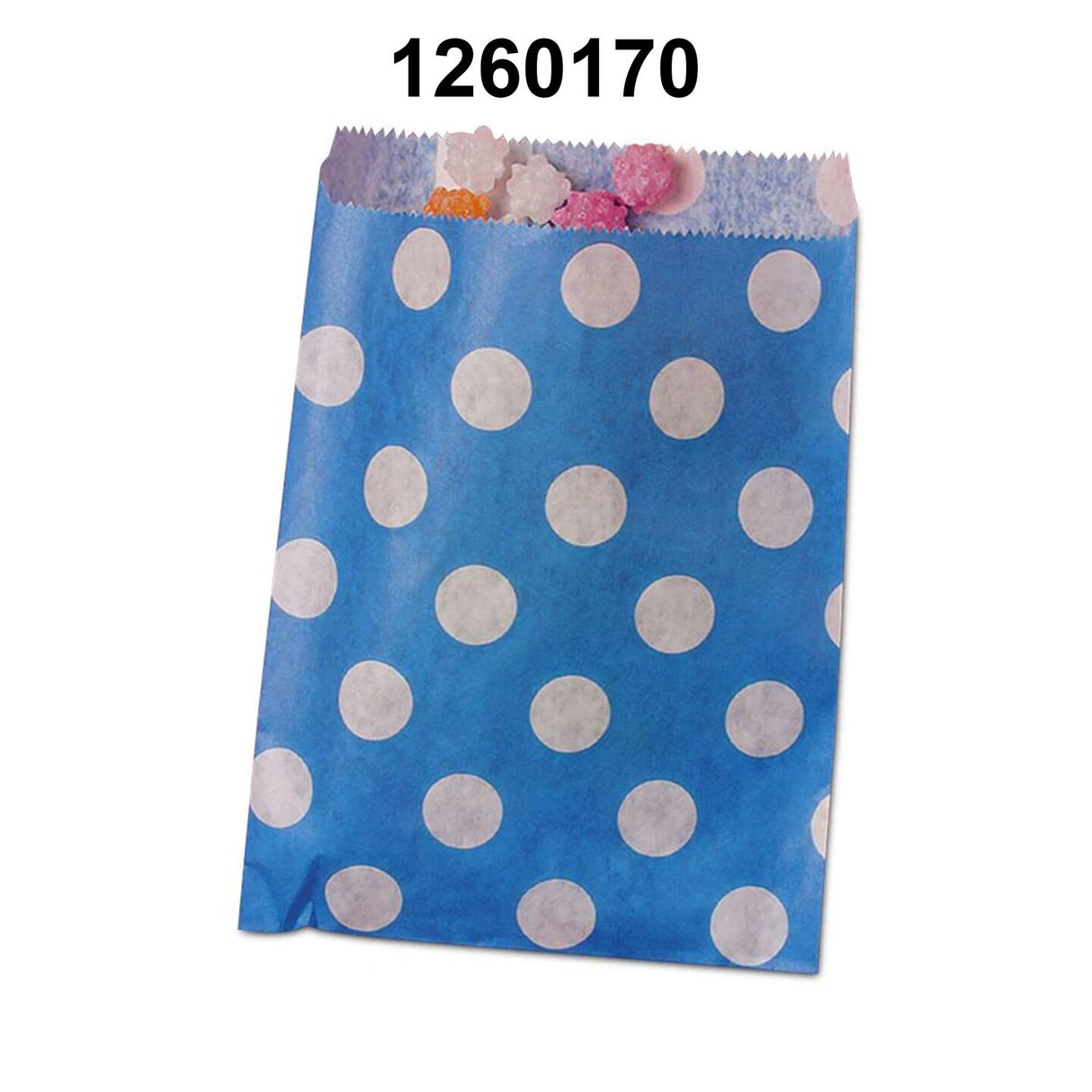 Versatile Large Dots Merchandise Bags 5 1/8" x 6 3/8"