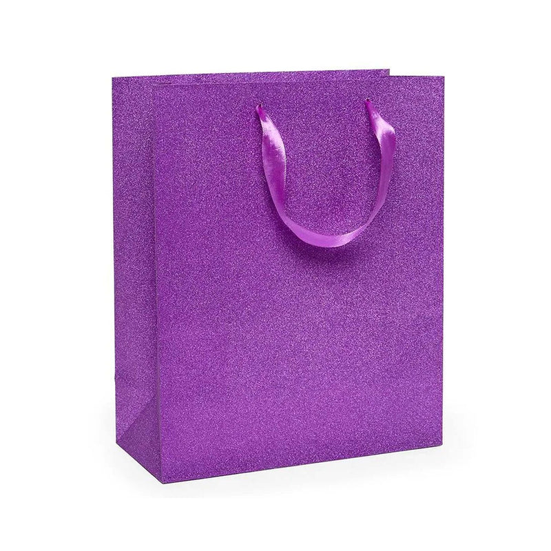 10 1/4'' x 4 3/4'' x 12 5/8'' Glitter Grain Bags for Special Occasions