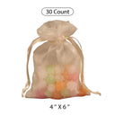 Bolsa de Regalo Elegante Cristalizada 4" x 6"