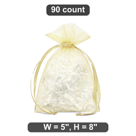 Versatile for Party Needs 4" x 6" Organza Bag