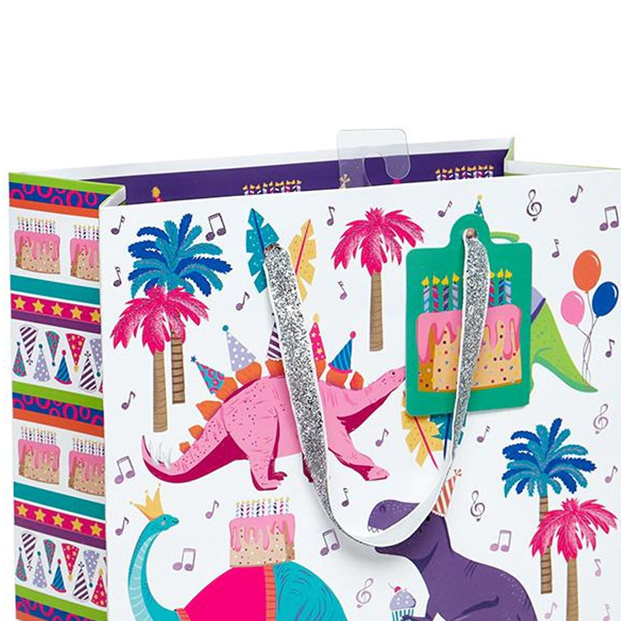 Patterned Gift Bags 10" X 4" X 8"
