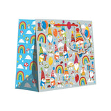 Patterned Gift Bags Set Retail Packaging Bags 10'' X 5'' X 12 1/2''