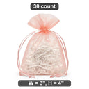 3" x 4" Organza Bag Great for Small Gifts