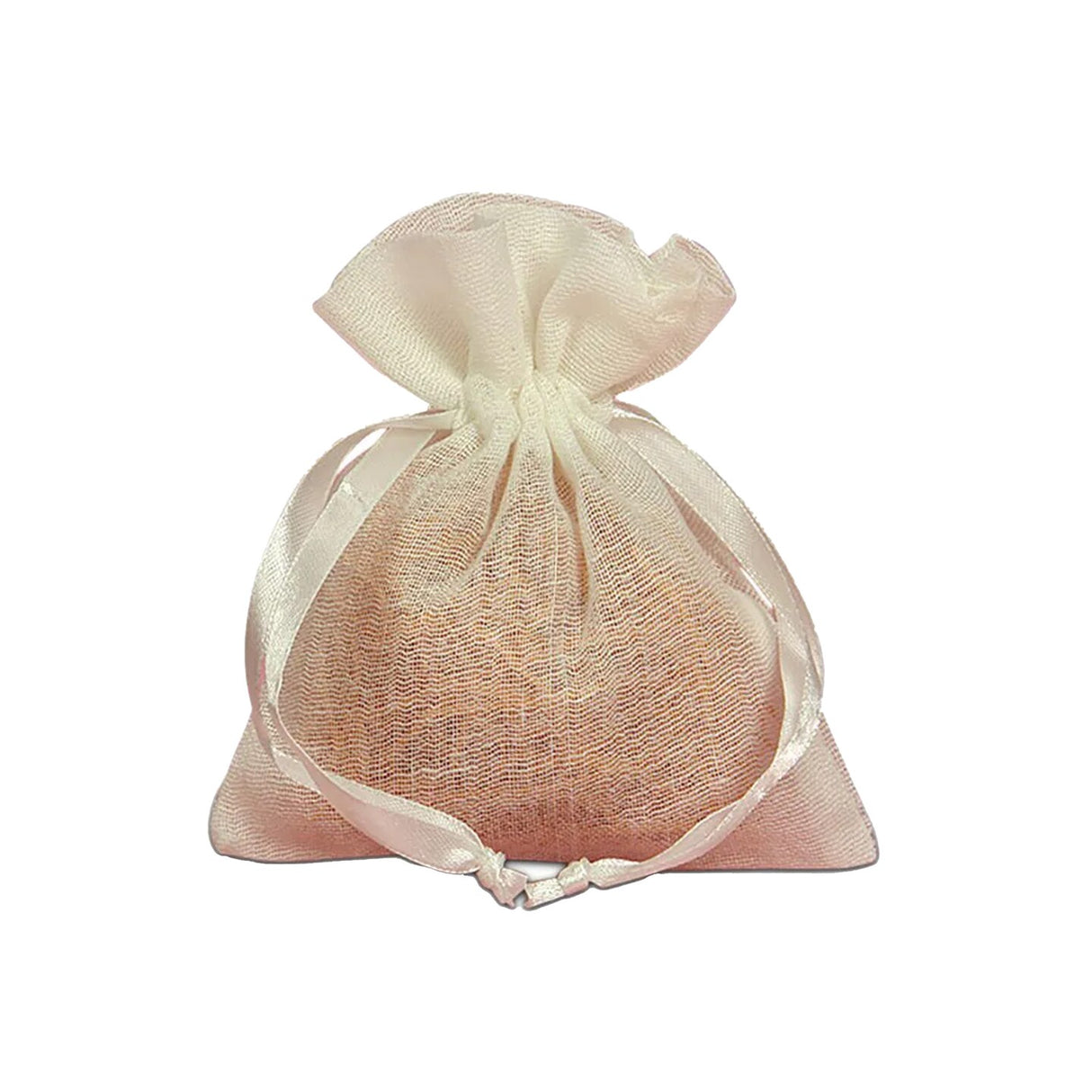 4" x 5" Drawstring Muslin Bags Natural & Colored Options