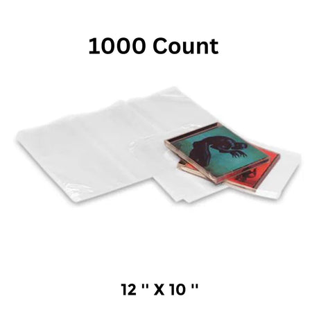 Flat Shrink Bags 12'' X 10'' Protective Layer