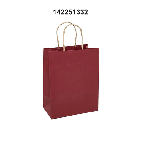 Kraft Tinted Shopping Bag 5.5" x 3.25" x 13" for Larger Items
