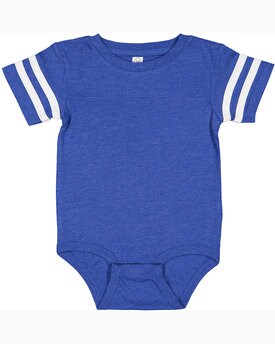 Rabbit Skins® Infant Football Classic Crew Neck Short Sleeve Bodysuit