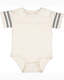 RADYAN® Infant Football Classic Crew Neck Short Sleeve Bodysuit