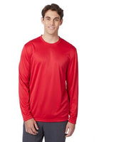 Hanes® Cool Long Sleeve Crewneck Performance T-Shirt