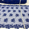 Beaded 3D Floral Lace Trimming
