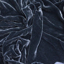 Silk Rayon Velvet Fabric - 80 Percent Rayon 20 Percent Silk, Velvet, 45" Width, 180 GSM (1 Yard)