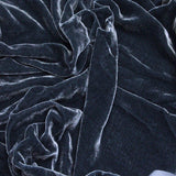 Silk Rayon Velvet Fabric - 80 Percent Rayon 20 Percent Silk, Velvet, 45" Width, 180 GSM (1 Yard)