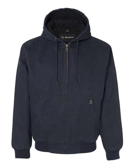 Men's Tall Cheyenne Boulder Cloth Hooded Jacket with Tricot Quilt Lining