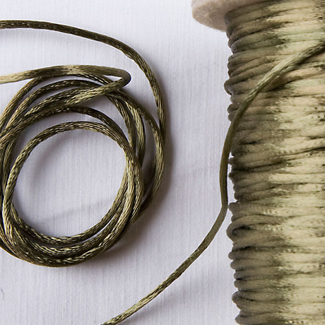 2mm Dark Olive Rattail Cord