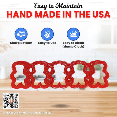 Teddy Bear Cracker Multi Cutter 1 1/8 in PC0472