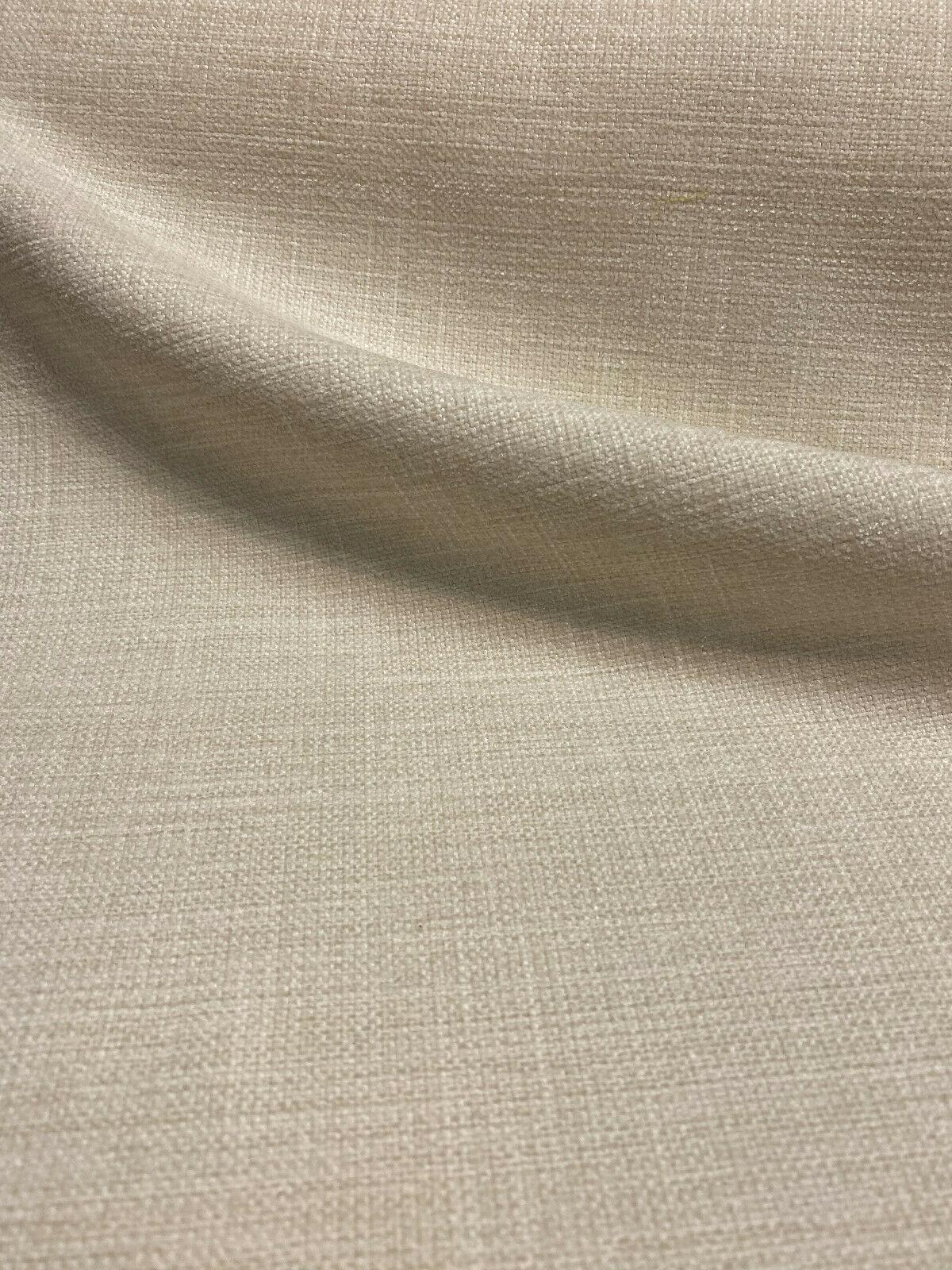 Roxy Cream Bisque Soft Chenille Upholstery Fabric - Cream Bisque, 55" Width (1 Yard)