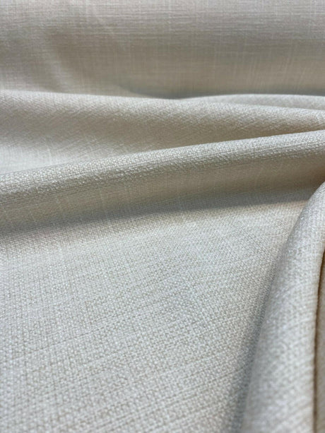 Roxy Cream Bisque Soft Chenille Upholstery Fabric - Cream Bisque, 55" Width (1 Yard)