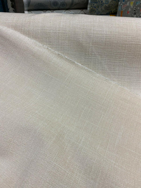 Roxy Cream Bisque Soft Chenille Upholstery Fabric - Cream Bisque, 55" Width (1 Yard)
