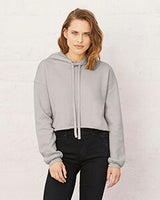 Bella + Canvas® Ladies Cropped Fleece Long Sleeve Hoodie