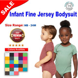 RADYAN® Infant Fine Jersey Bodysuit - 4424