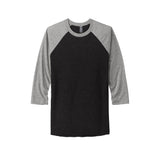 Next Level® Unisex Tri Blend Crewneck Three Quarter Sleeve Raglan Tee