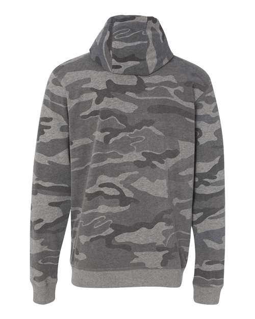 Camo Full-Zip Hooded Sweatshirt