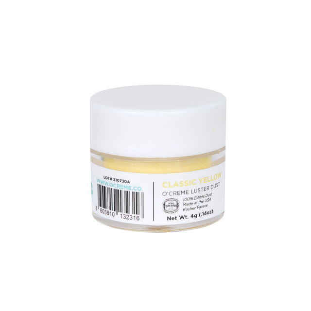 O'Creme Classic Yellow Luster Dust, 4 gr.
