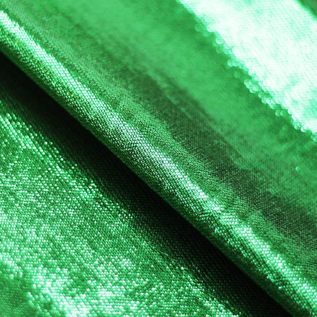 Lurex Stretch Rayon Nylon Spandex Fabric - Metallic Knit, Red, Gold, Silver, Royal, Green, Hot Pink, Purple, Black, 44-46" Width (1 Yard)