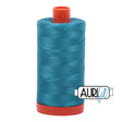 Cotton Thread Dark Turquoise Aurifil 50wt Large Spool