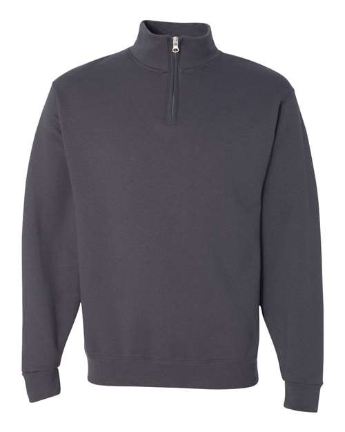 Nublend® Cadet Collar Quarter-Zip Sweatshirt