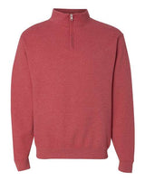 Nublend® Cadet Collar Quarter-Zip Sweatshirt