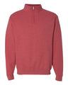 Nublend® Cadet Collar Quarter-Zip Sweatshirt