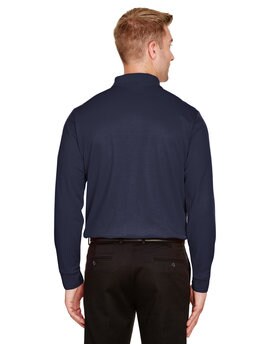 Devon & Jones® CrownLux Performance Tall Plaited Long Sleeve Polo