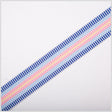 Blue/Pink/Yellow Striped Grosgrain Ribbon