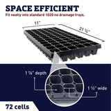 72 Cell Plug Trays