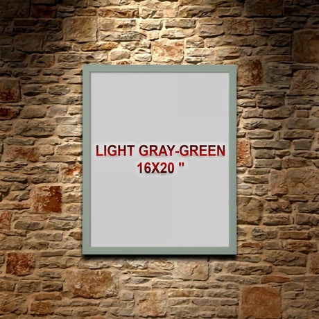 16x20" Oak Effect Frame – Deep Design, No-Nail Hanging with Mount, Gallery Ready!