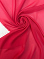 Viscose Crepe Fabric Red Shade Stretch