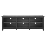 Pemberly Row 70" TV Stand in Black
