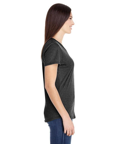 BELLA + CANVASÂ Women's Slim Fit Crewneck Short Sleeve Tee - S