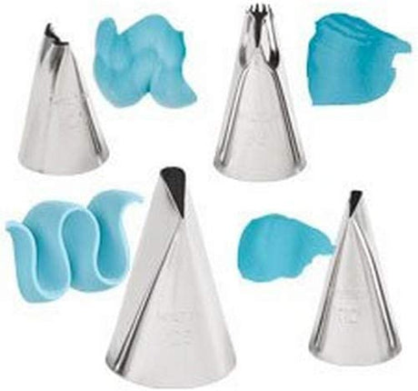 Wilton 4-Piece Ruffles icing Tip Set