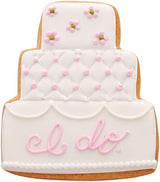 Ann Clark Tiered Wedding Cake Cookie Cutter, 3.75"