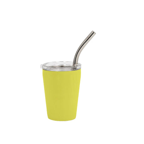 Thermal Sublimation Tumblers Stainless Steel Fabric - Neon Yellow, 2 Oz Capacity (1 Piece)