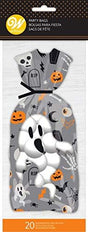 Wilton Happy Halloween Ghost Bags, 20-Count