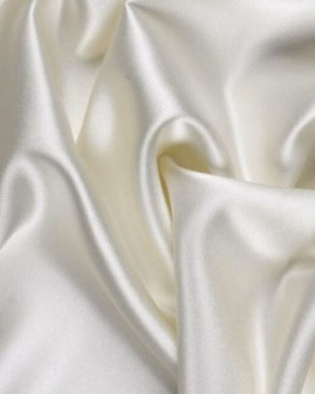 Ivory Heavy Satin