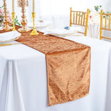 Ice Crushed Velvet Table Runner