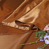 Round Satin Tablecloth 120" Copper