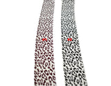 Fold-Over Elastic Leopard Print 1.63"