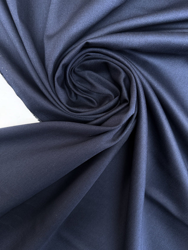 Blue Viscose Combined Weave