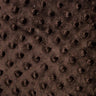 Minky Dimple Dot Faux Fur Fabric - 100 Percent Polyester, Embossed Dimple Dot, 60" Width (1 Yard)